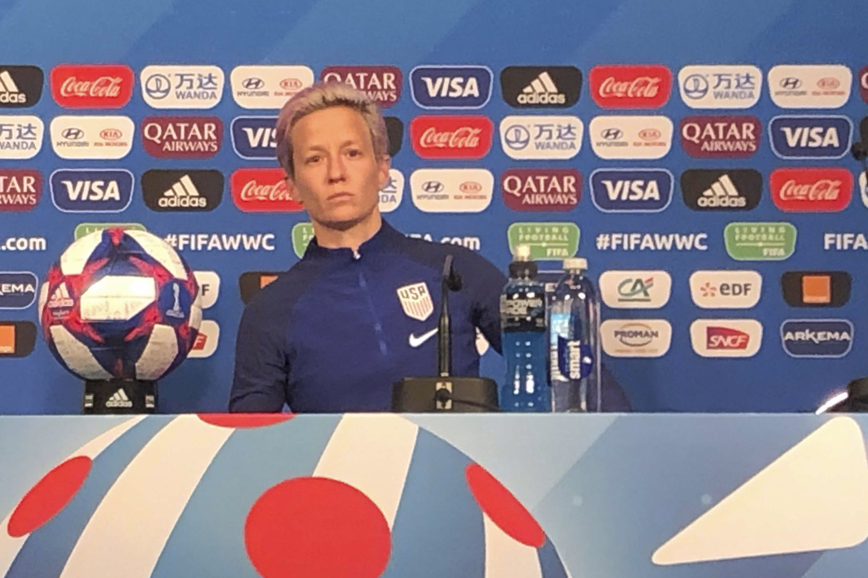 WWCup Rapinoe Soccer